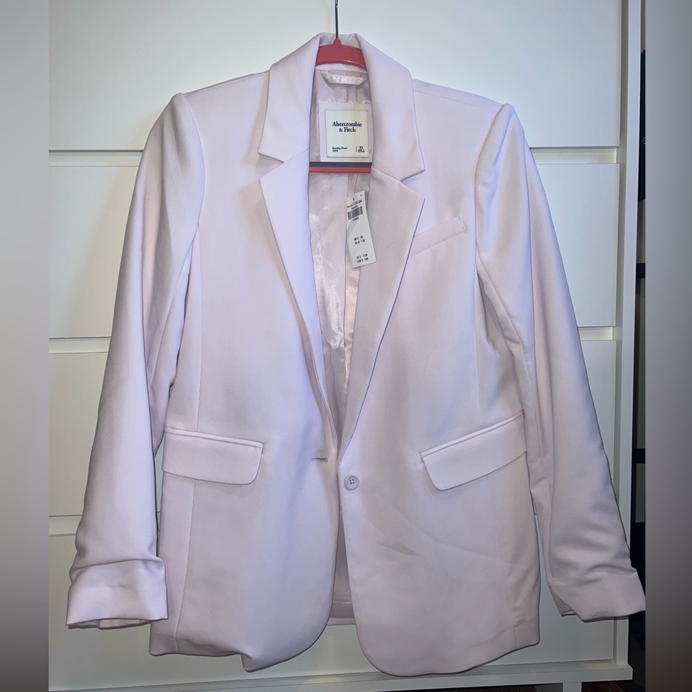 A&F NWT Light Pink Blazer